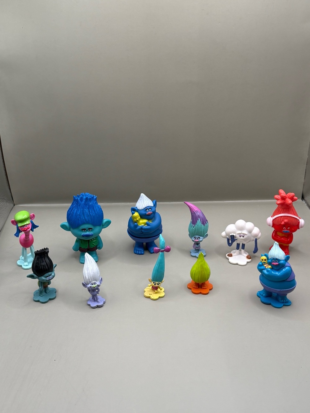 Trolls Figure PVC Lot Toys Cake Topper Trolls